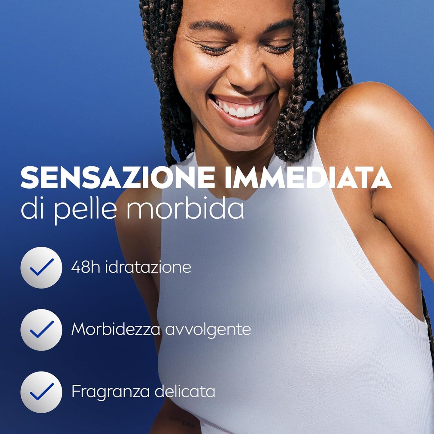 NIVEA Crema-Olio Fiori di Ciliegio & Olio di Jojoba 400ml – Trattamento Corpo Idratante 48h Profondo ad Assorbimento Rapido per Pelle Secca e Luminosa