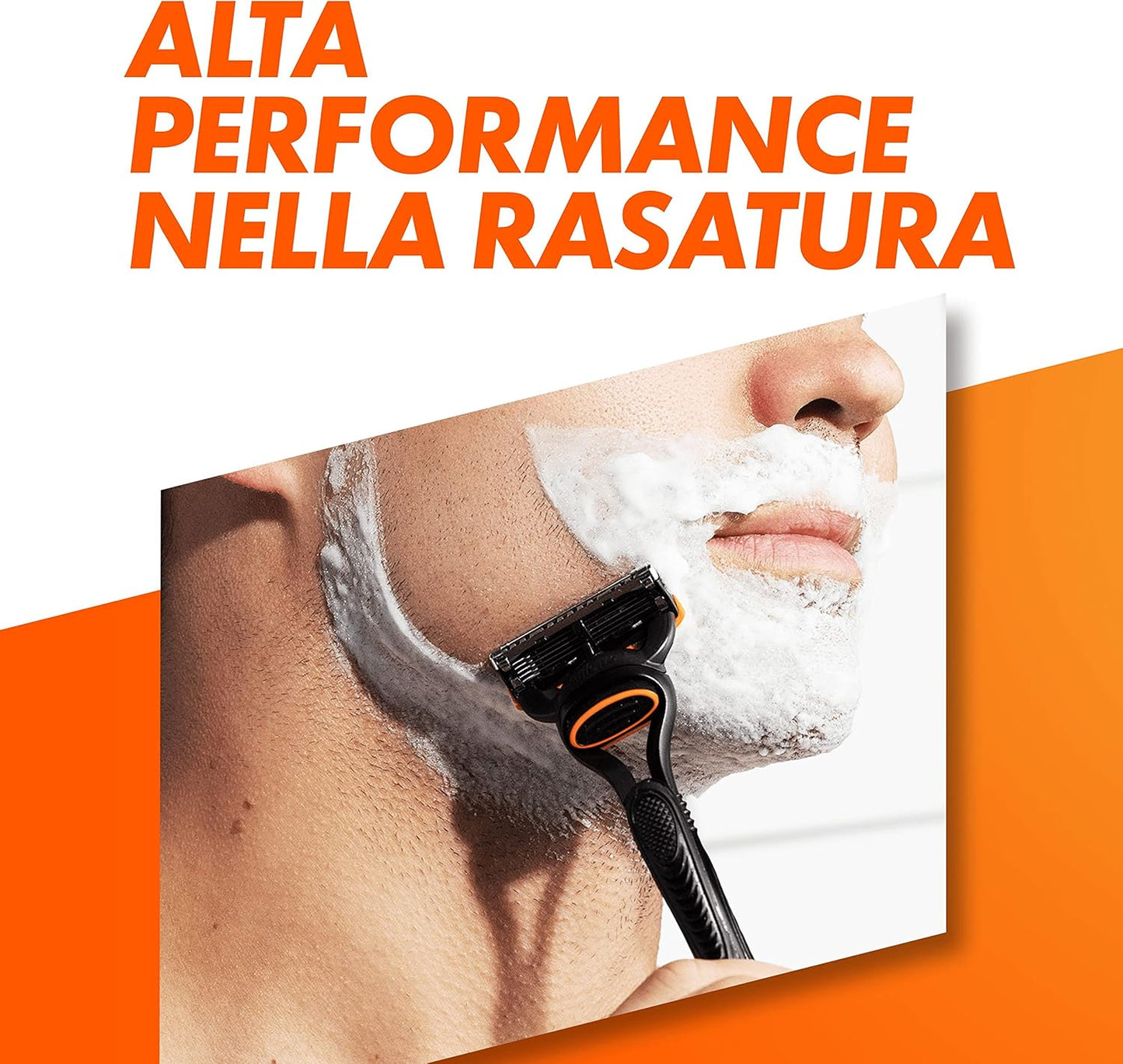 Ricariche Gillette Fusion 5 (4 Lame Originali) | Rasatura Profonda e Precisione Uomo | 5 Lame Anti-Attrito
