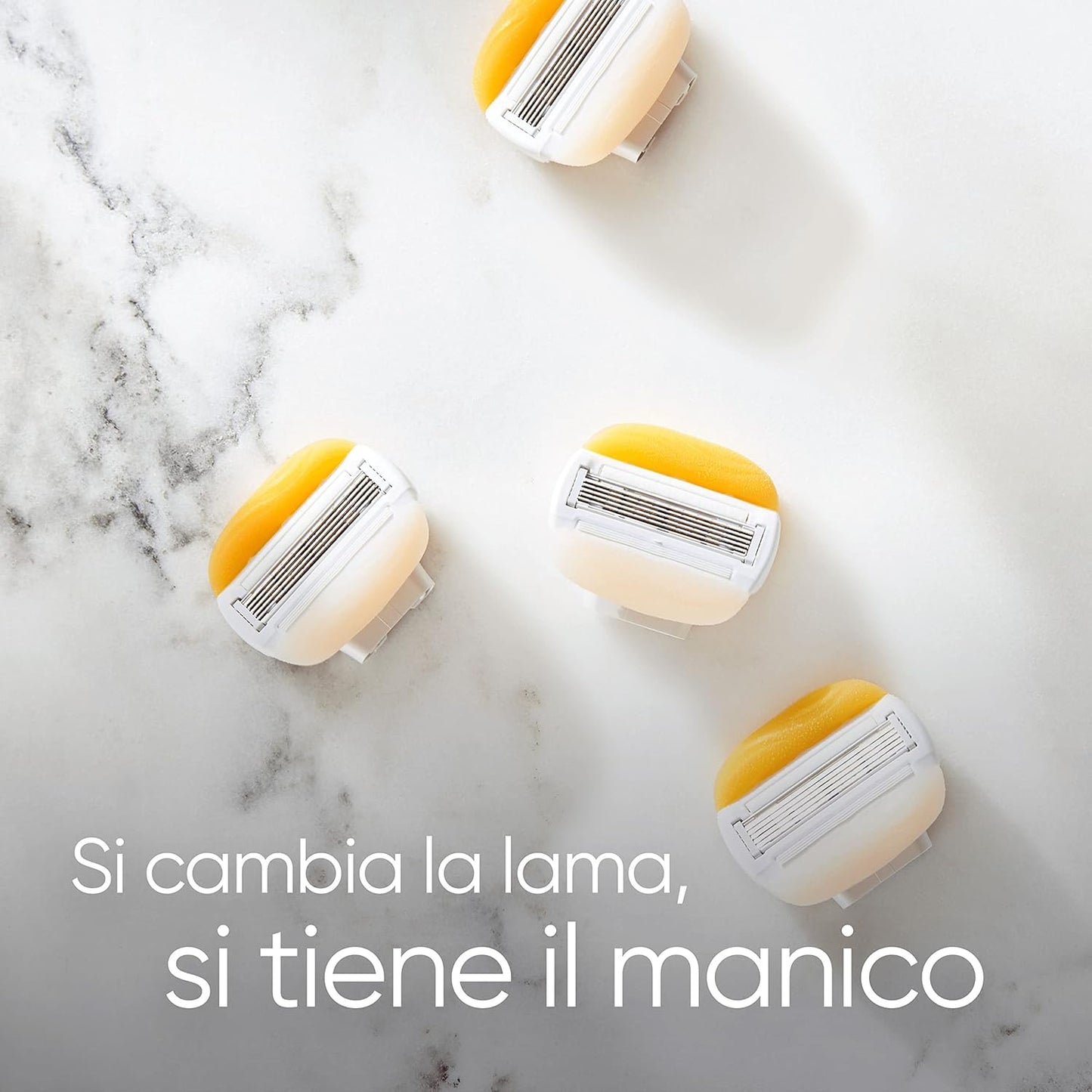 Ricariche Gillette Venus Comfortglide Coconut (3 Lamette) – 5 Lame con Barre Gel Integrate al Profumo di Cocco – Rasatura Idratazione No-Schiuma