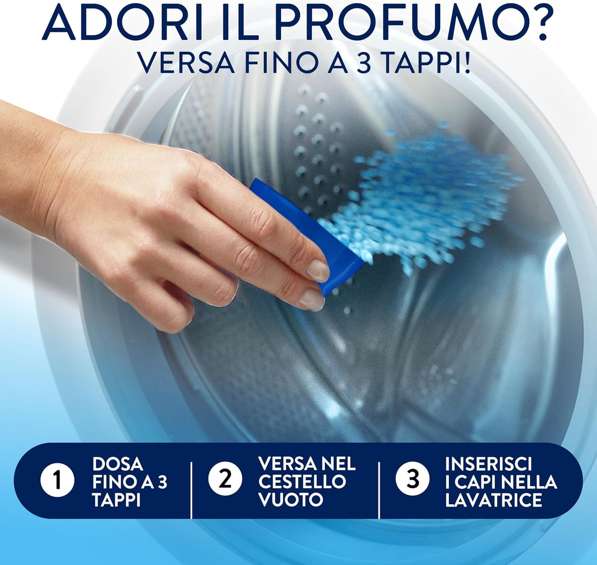 Lenor Unstoppables Risveglio Primaverile 195g | Perle Profumate per Bucato | Freschezza Extra Lunga Durata | Note Floreali e Naturali