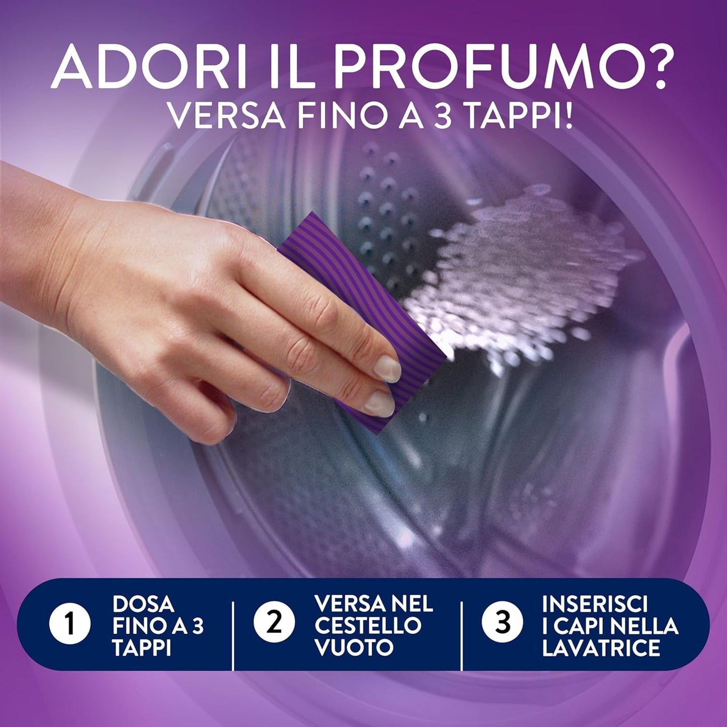 Lenor Perle Profumate Ametista Rosa 195g | Intensificatore di Profumo per Bucato | Fragranza Floreale Lussuosa a Lunga Durata