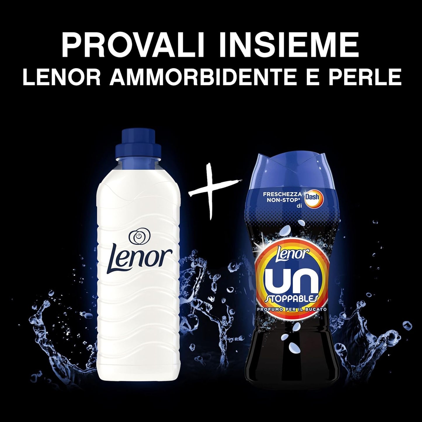 Lenor Unstoppables Perle Profumate Bucato 195 g | Freschezza Non-Stop Dash | Profumo fino a 12 Settimane