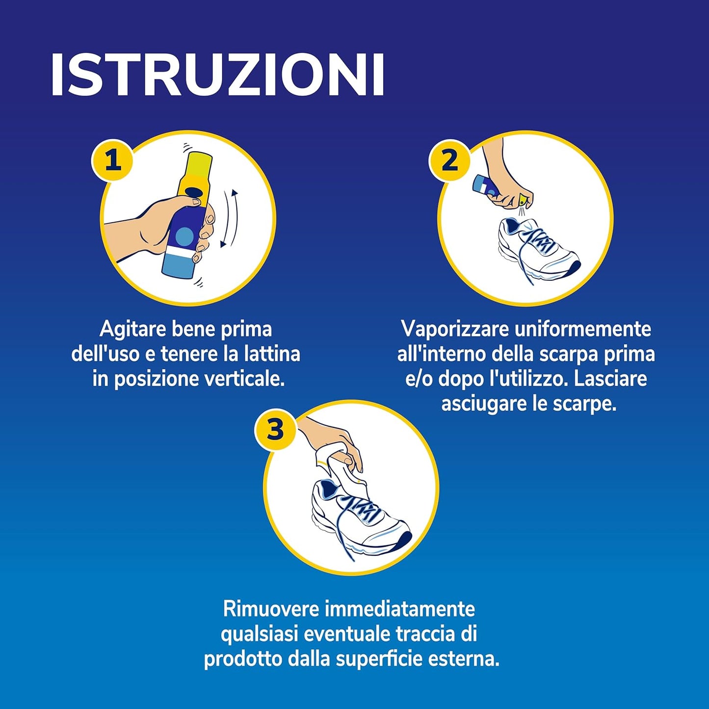 Scholl ExpertCare Fresh Step Deodorante Spray Scarpe 150 ml | Tecnologia Attiva Neutralizza Odori | Protezione 48 Ore & Igienizzante | Non Lascia Residui | Per Tutti i Tipi di Calzature