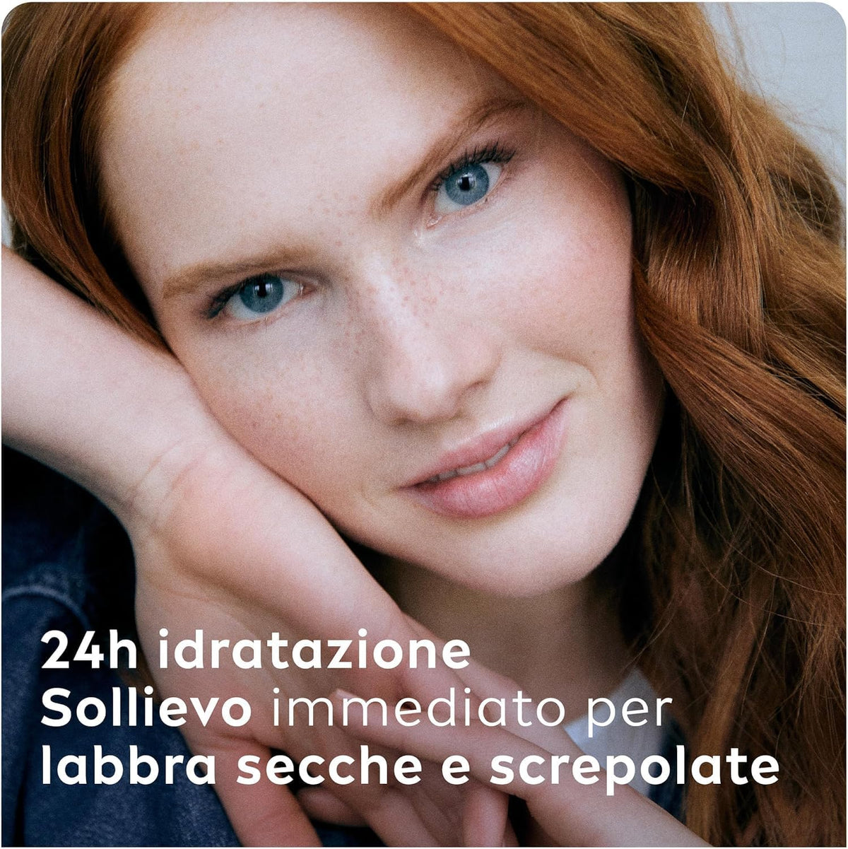 Labello Med Repair SPF15 Burro di Karité – Balsamo Labbra Riparatore Clinicamente Testato Idratazione 24h Sollievo Immediato