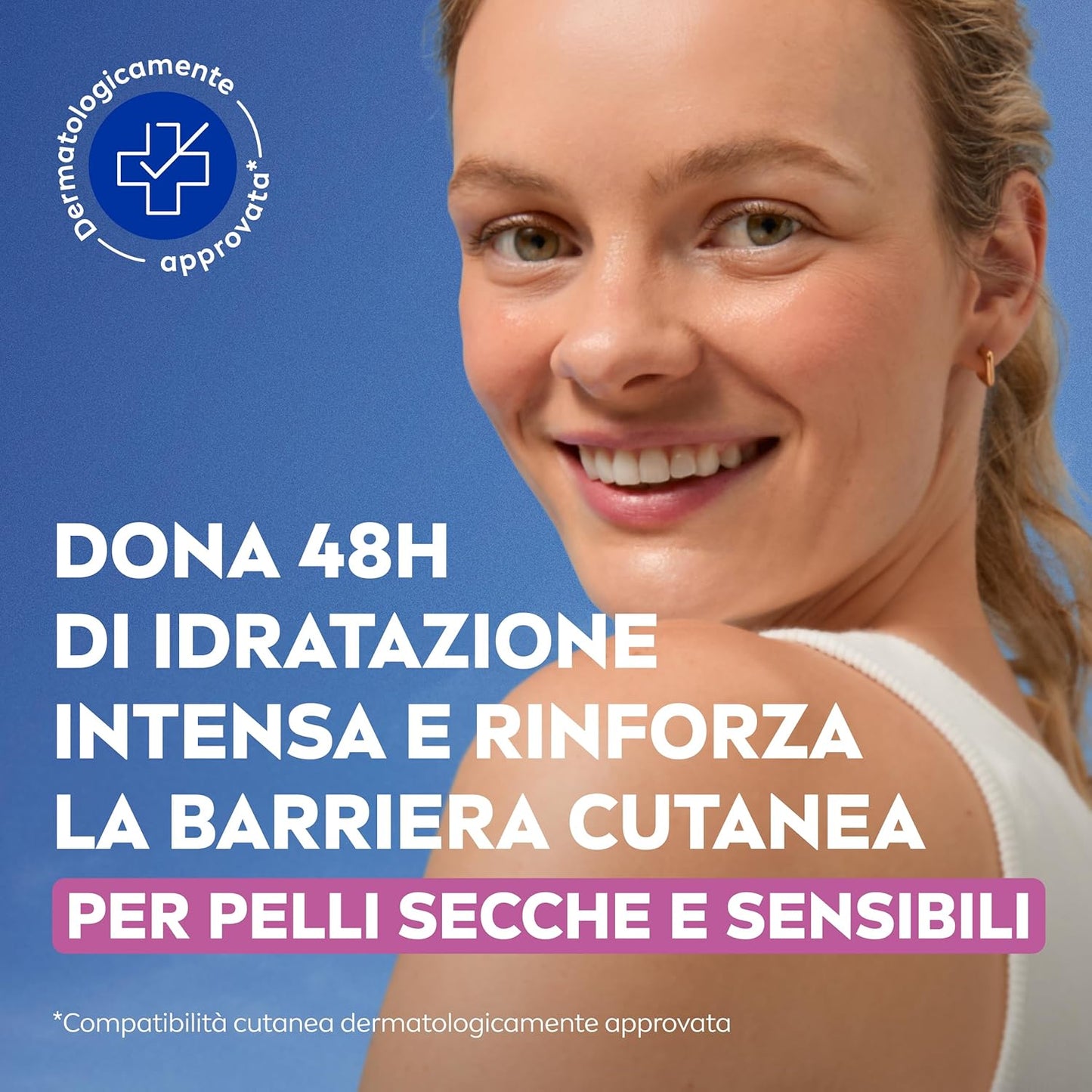 Nivea Crema Viso Giorno Nutriente SPF 15 50 ml – Per Pelle Secca con Olio di Argan e Acido Ialuronico