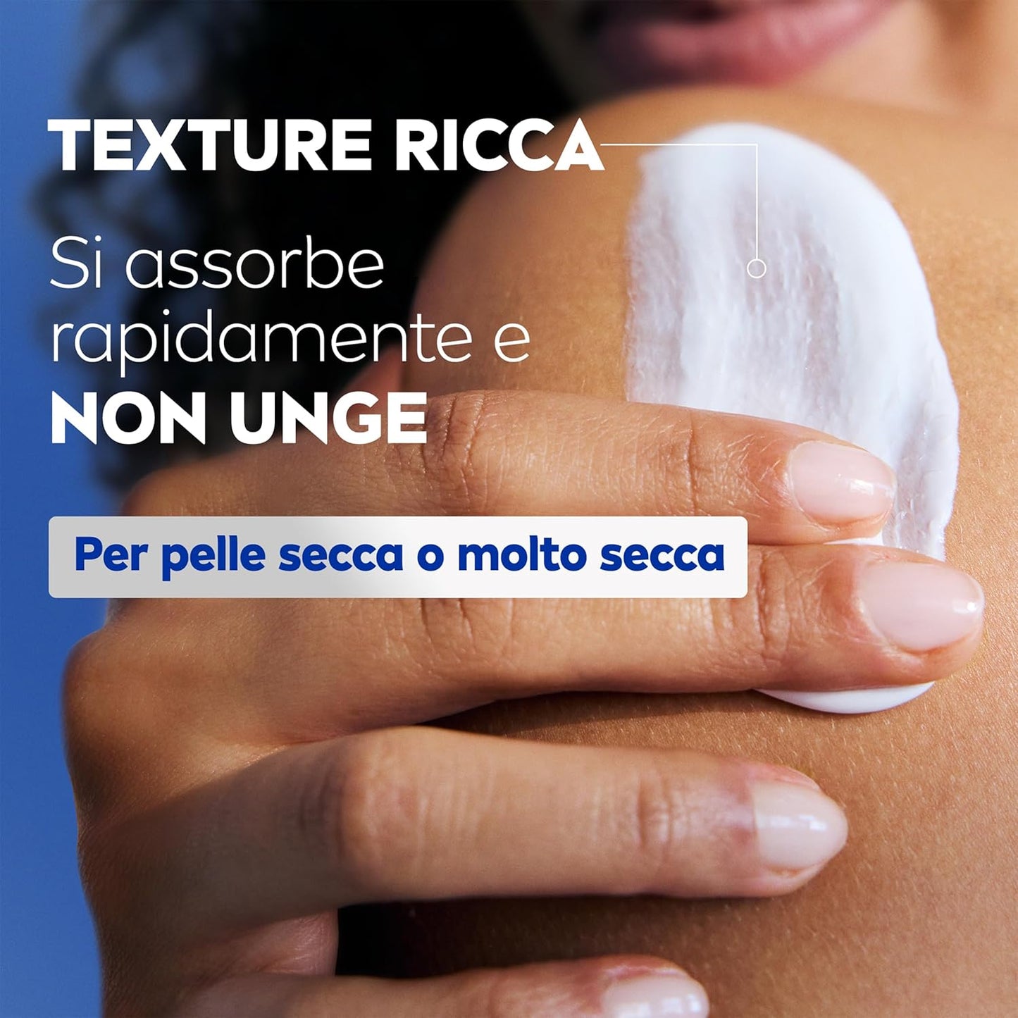 NIVEA Crema Corpo Nutriente 500ml | Idratazione Profonda 72h con Olio di Mandorla e Acido Ialuronico | Per Pelle Secca o Molto Secca