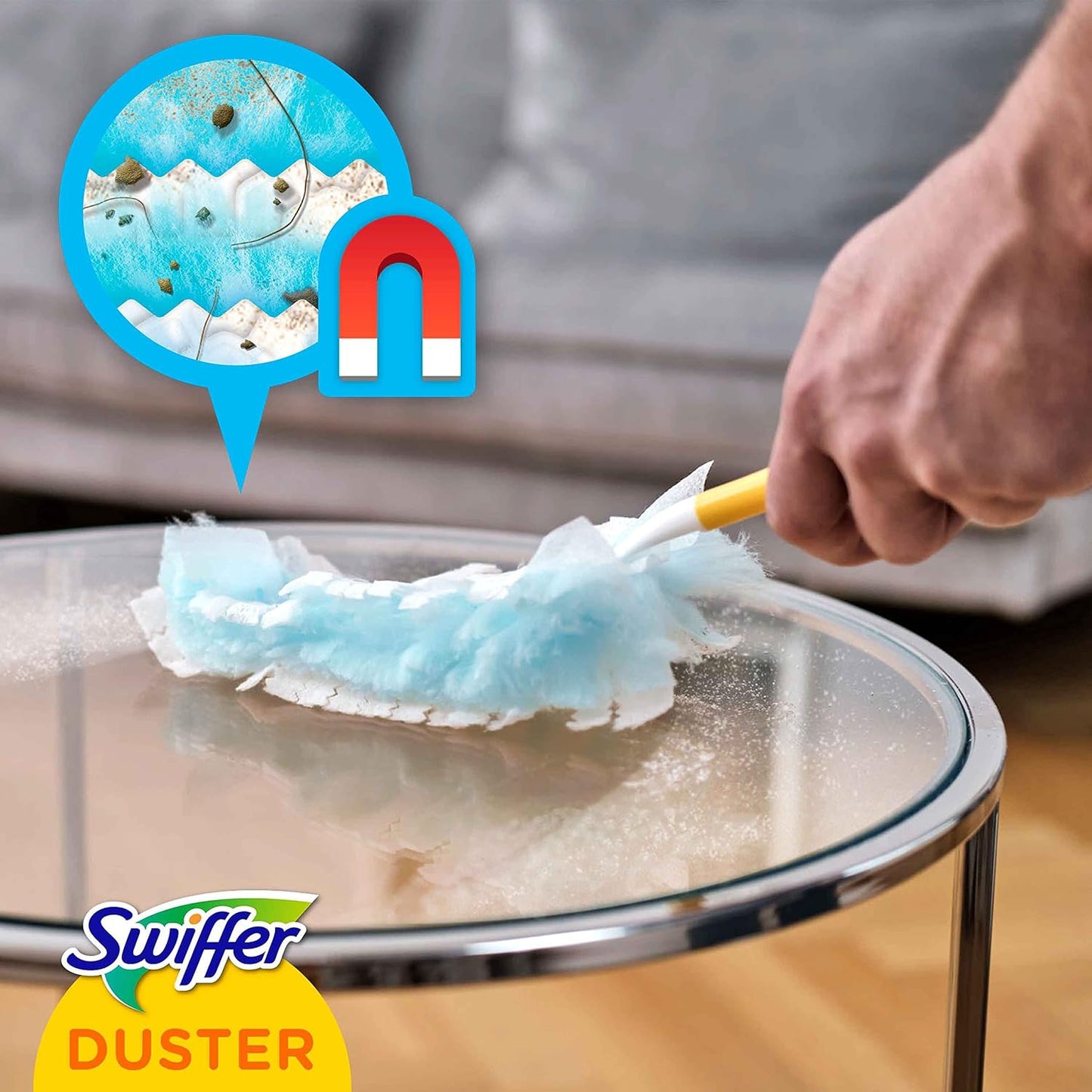 Swiffer Duster Ricariche Catturapolvere Mega Pack 14 Piumini | Antipolvere, Peli e Allergeni