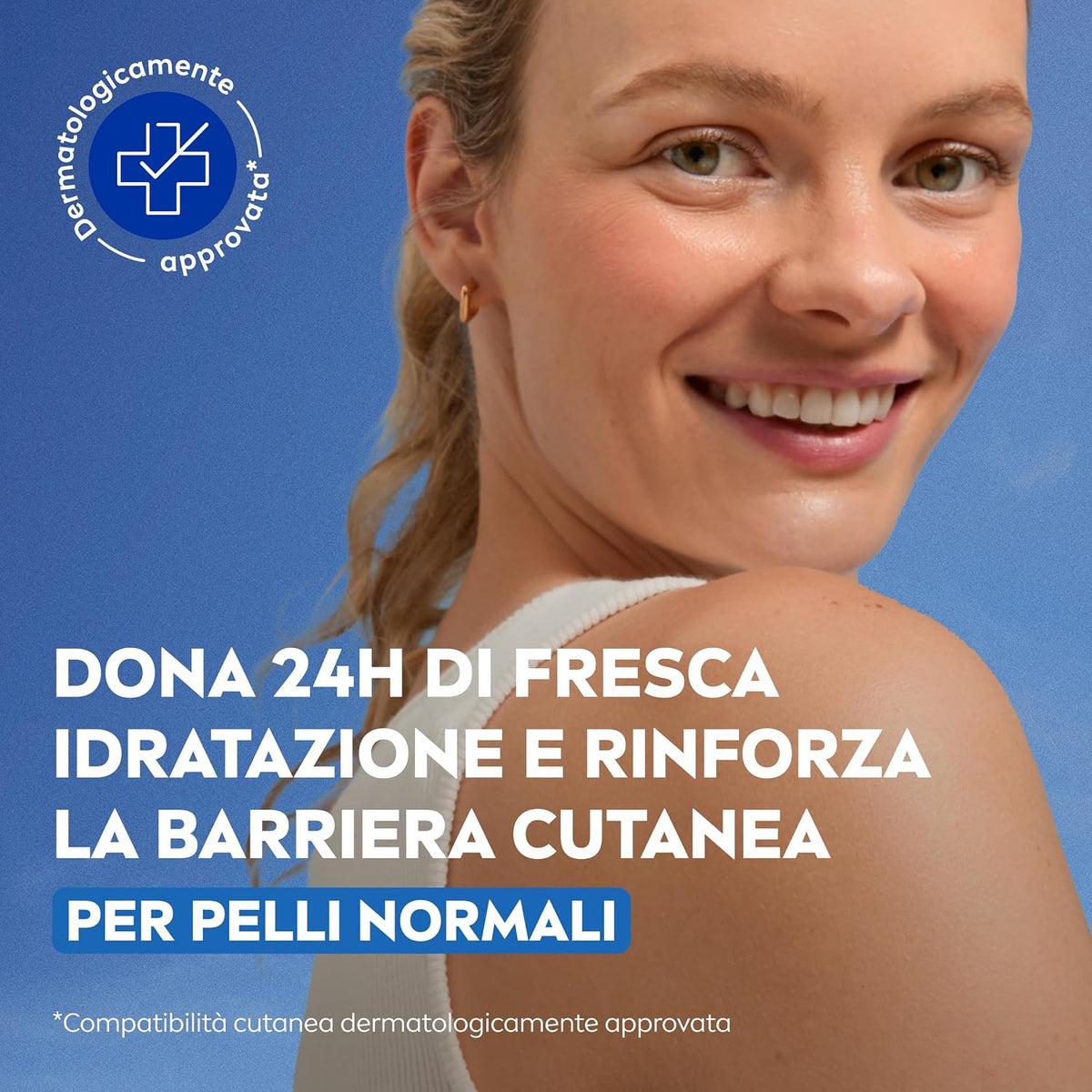 Nivea Crema Giorno Rinfrescante Aloe Vera Acido Ialuronico SPF15 Pelle Normale – Idratazione 24H Anti-Fotoinvecchiamento