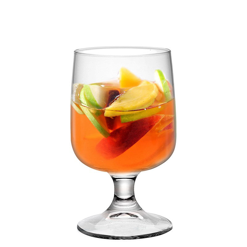 Bormioli Rocco Executive Calice Vino 20,7 cl Set 3 pezzi in Vetro Temperato – Eleganza Tradizionale e Massima Robustezza