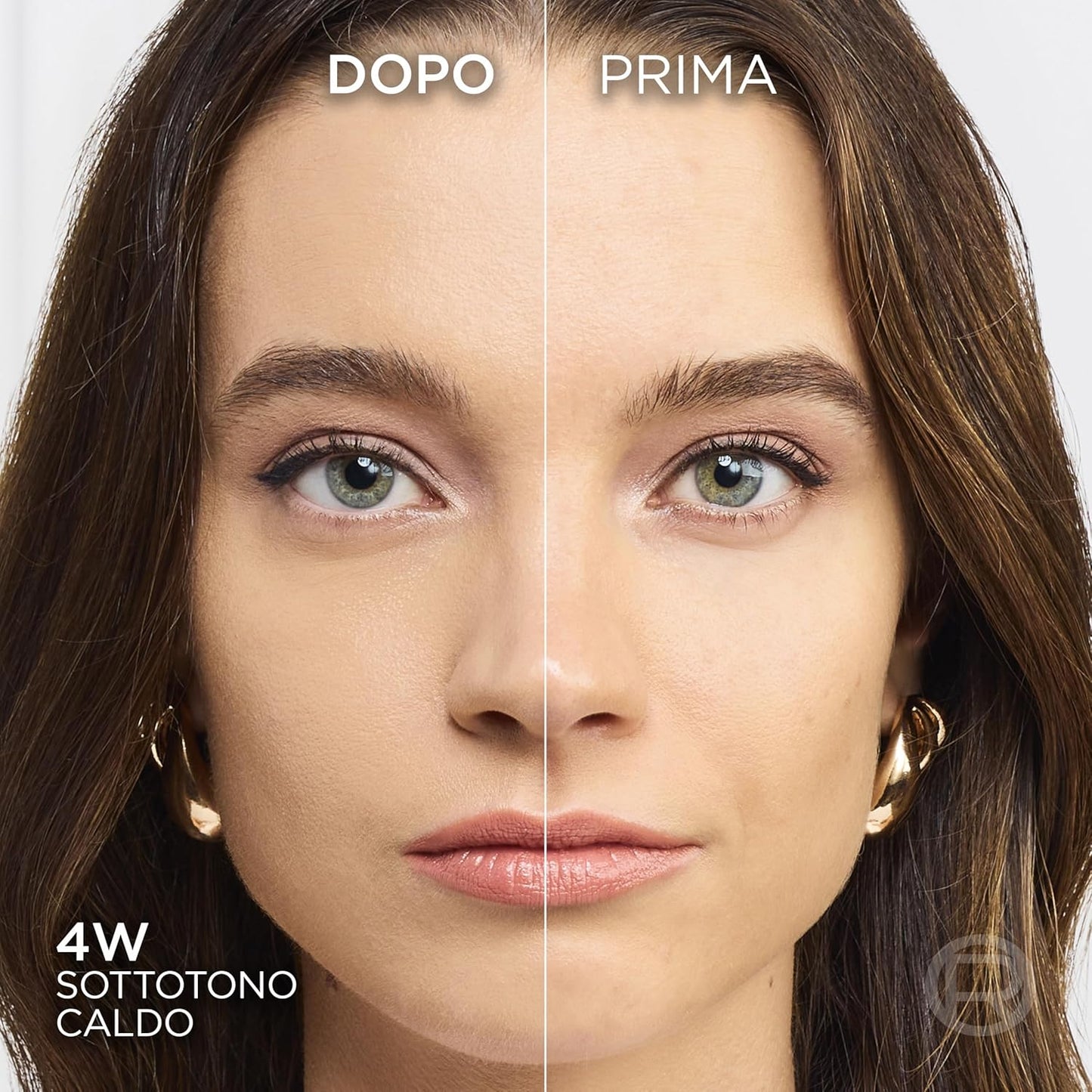L'ORÉAL PARIS Accord Parfait Fondotinta Fluido Idratante – Formula Arricchita con Acido Ialuronico e Pigmenti Minerali – Effetto Seconda Pelle, Sfumabilità Ultra-Leggera e Idratazione 24H, Varie Nuance