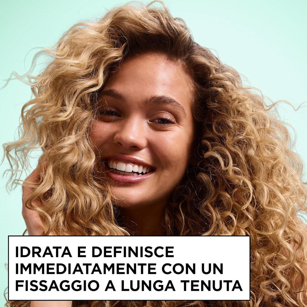 Garnier Fructis Metodo Ricci Flexi Gel 370ml – Step 3 Definizione e Idratazione 100h – Con Acido Ialuronico – Fissaggio Naturale