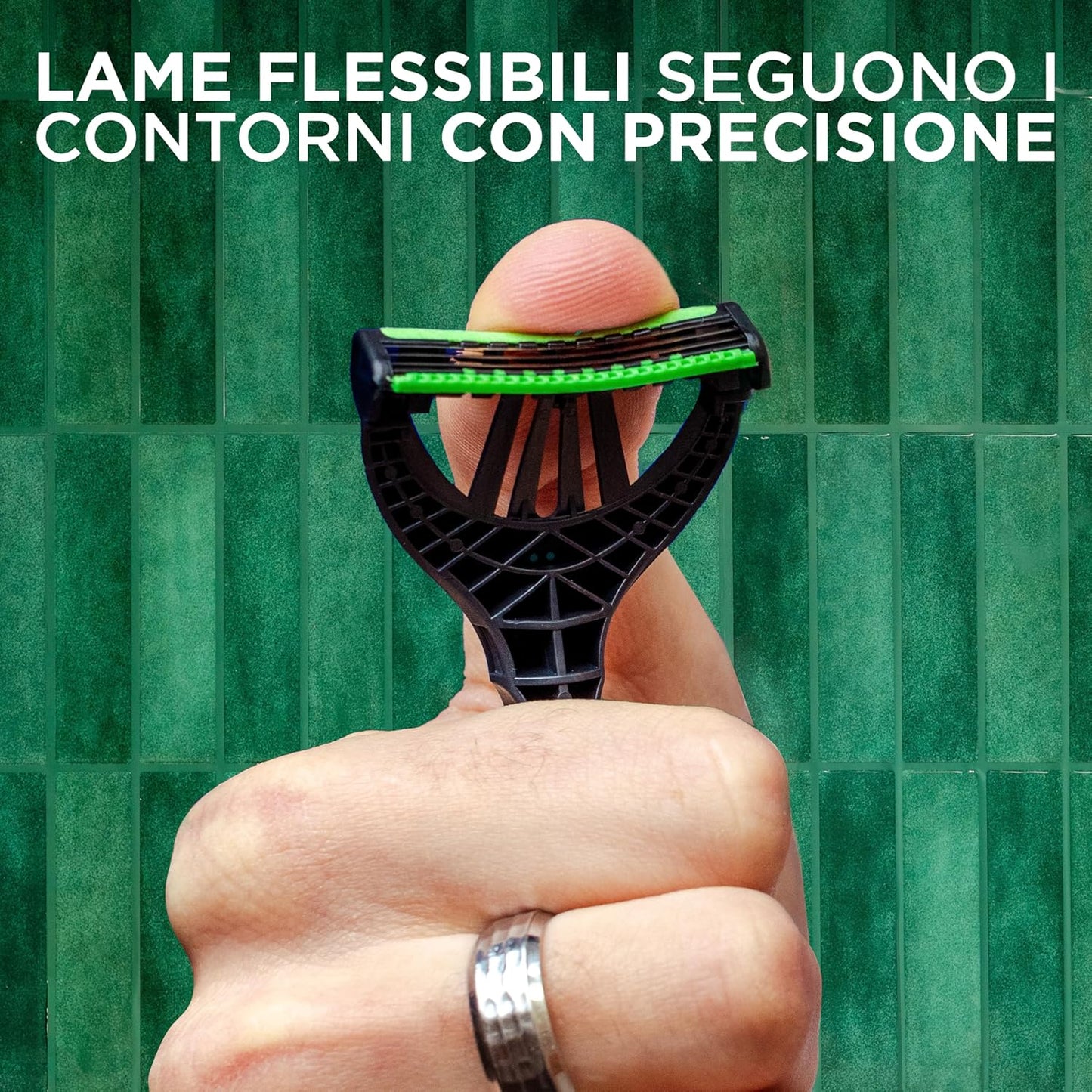 Rasoi Usa e Getta Wilkinson Sword Xtreme 3 Sensitive (4+2 Pezzi) | 3 Lame Flessibili con Aloe Vera per Viso e Testa
