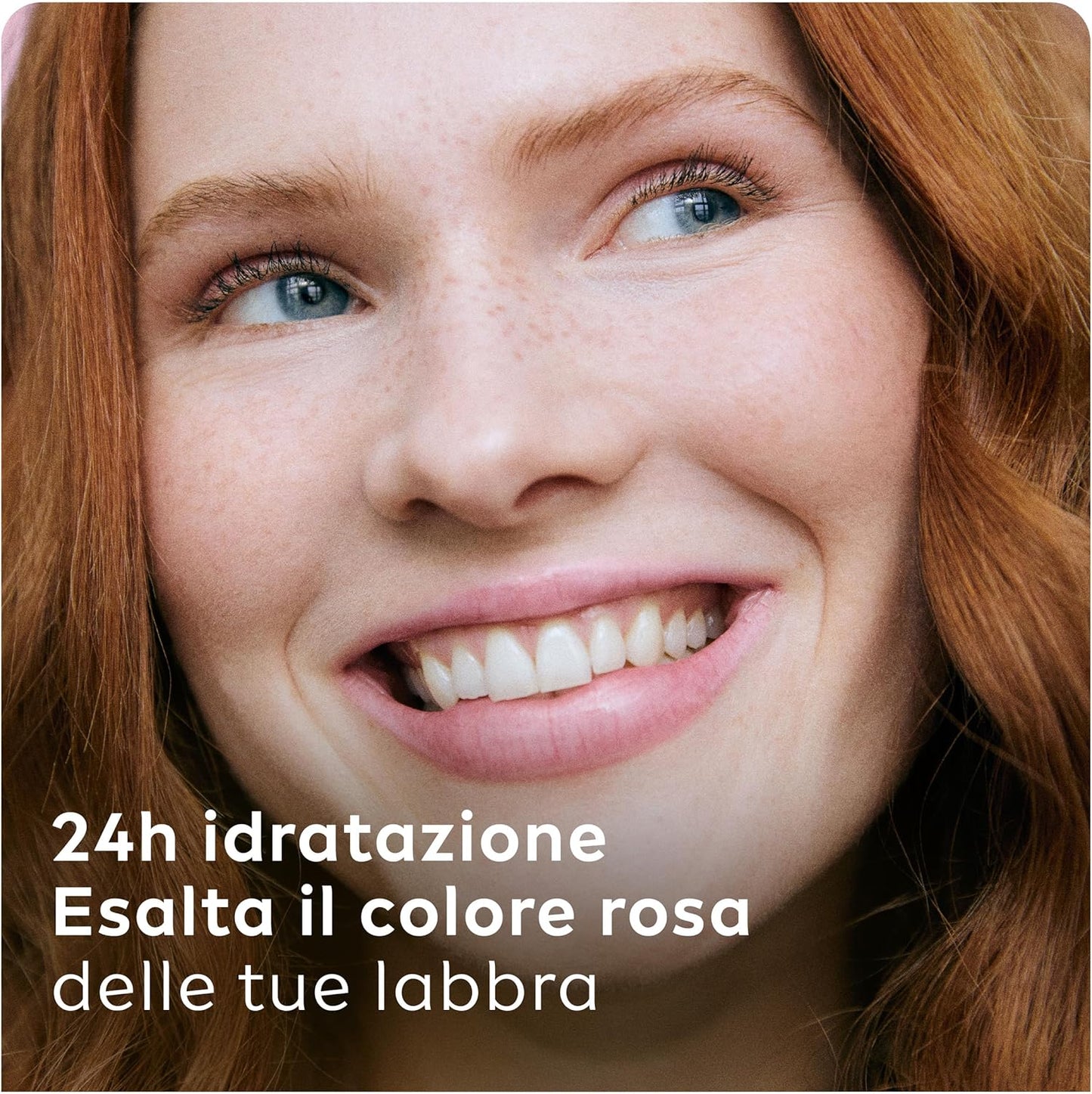 Labello Soft Rosé – Balsamo Labbra Idratante 24h con Burro di Karité e Oli Naturali – Tocco Rosa Delicato