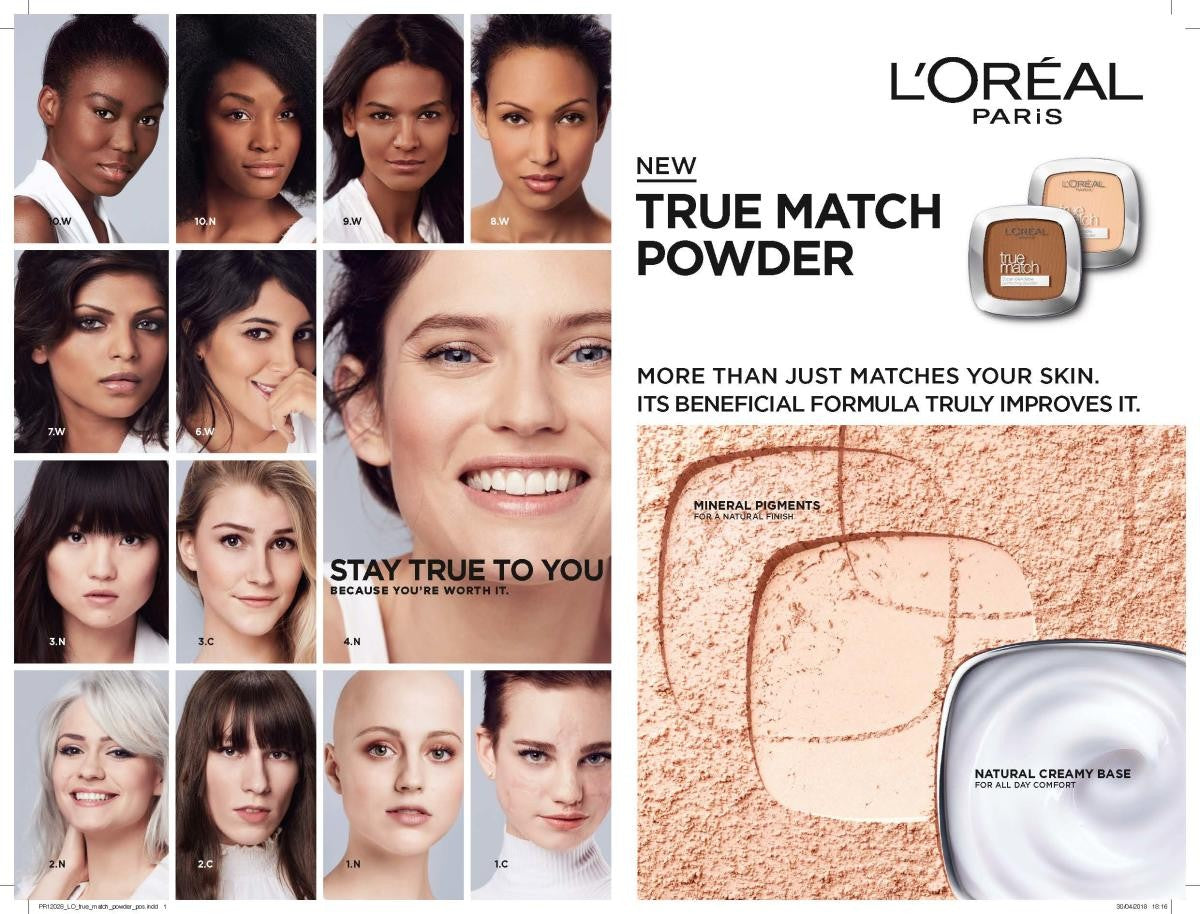 L'Oréal Paris Accord Parfait Cipria Compatta Uniformante – Polvere Viso Ultra Fine a Coprenza Modulabile – Formula con Pigmenti Minerali e Tecnologia Skin-Matching™ Finish Matte Naturale