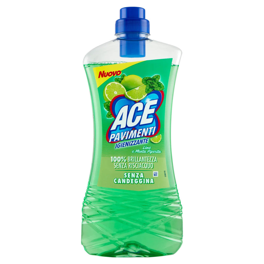 ACE Pavimenti Igienizzante 1 Litro | Formula Senza Candeggina | Pulizia Profonda Anti-Aloni | 4 Varianti: Profumate e Disinfettante PMC