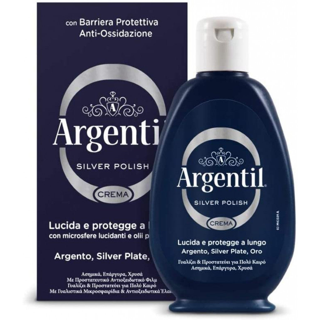 Argentil Crema Lucidante e Protettiva Argento & Silver Plate – Formula Anti-Ossidazione a Lunga Durata