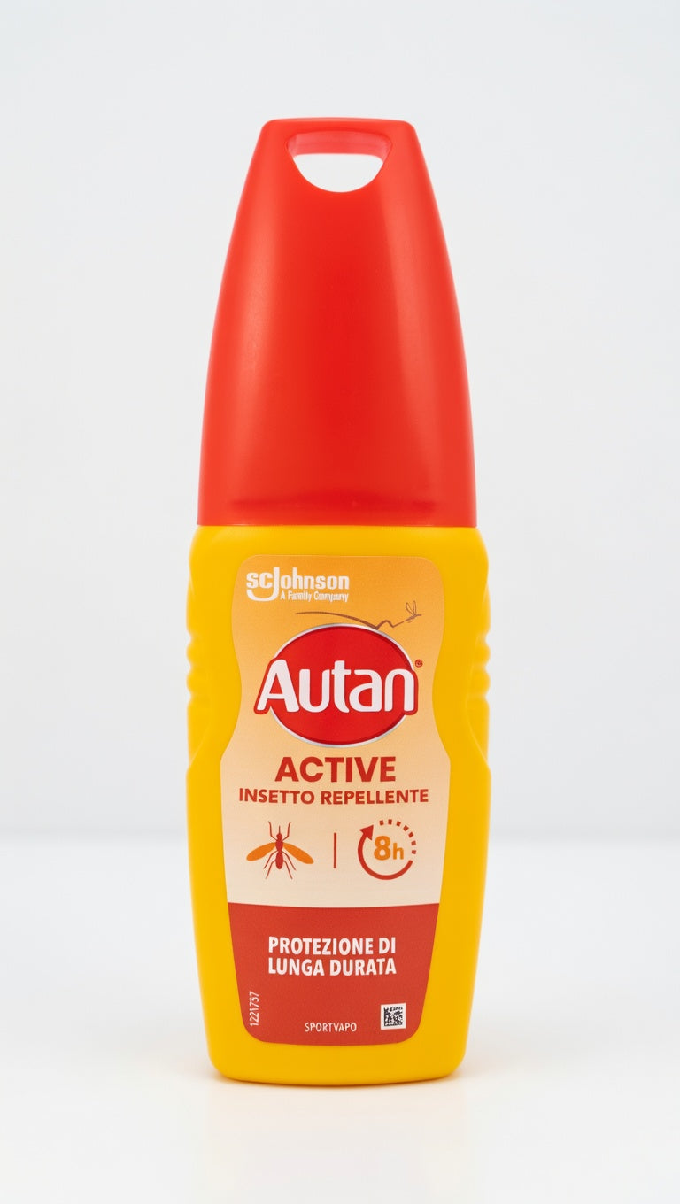 Autan Multinsetto Vapo 100ml | Repellente Insetti ad Ampio Spettro | Protezione contro Zanzare, Zecche, Tafani e Mosche Cavalline