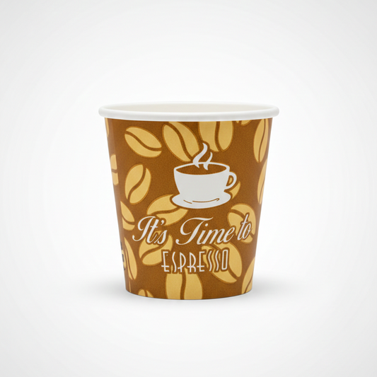 Sofy's Bicchieri Caffè Monouso in Carta 75ml – Resistenti per Espresso e Bevande Calde – Ideali per Casa, Ufficio e Catering