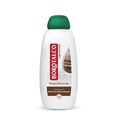 Borotalco Bagnodoccia 450ml | Effetto Vellutato sulla Pelle | Formula a pH Fisiologico e Flacone 100% Riciclato