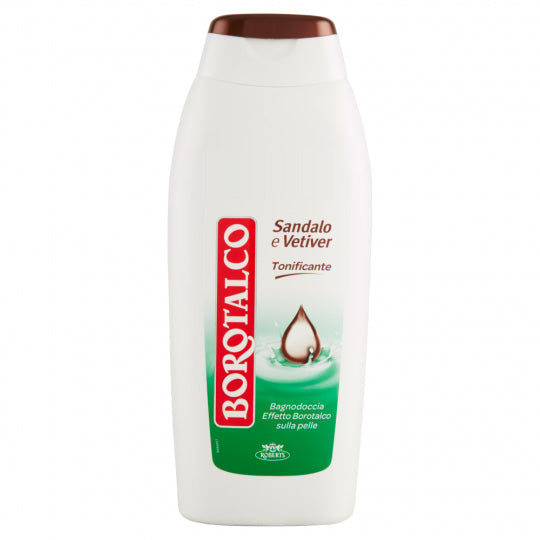 Borotalco Bagnodoccia 450ml | Effetto Vellutato sulla Pelle | Formula a pH Fisiologico e Flacone 100% Riciclato