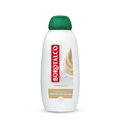 Borotalco Bagnodoccia 450ml | Effetto Vellutato sulla Pelle | Formula a pH Fisiologico e Flacone 100% Riciclato
