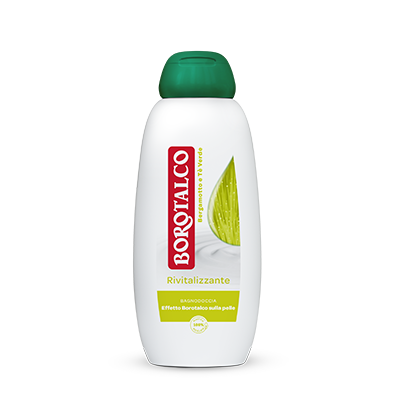 Borotalco Bagnodoccia 450ml | Effetto Vellutato sulla Pelle | Formula a pH Fisiologico e Flacone 100% Riciclato