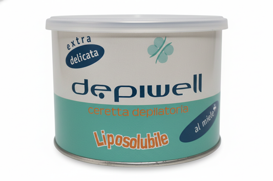Ceretta Depilatoria Liposolubile Professionale 400ml | Extra Delicata al Miele | Made in Italy per Pelli Sensibili