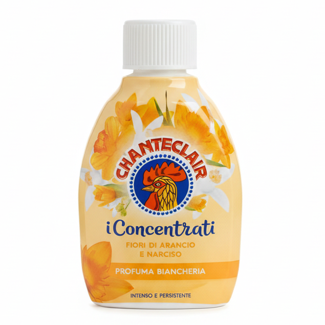 Chanteclair Profuma Bucato "I Concentrati" 220 ml | Profuma Biancheria Intenso e Persistente | Formula Concentrata Anti-Macchia | Adatto a Ogni Tessuto (Letto, Sport)