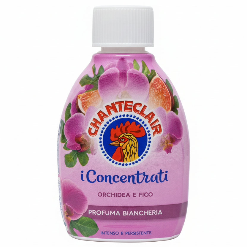 Chanteclair Profuma Bucato "I Concentrati" 220 ml | Profuma Biancheria Intenso e Persistente | Formula Concentrata Anti-Macchia | Adatto a Ogni Tessuto (Letto, Sport)