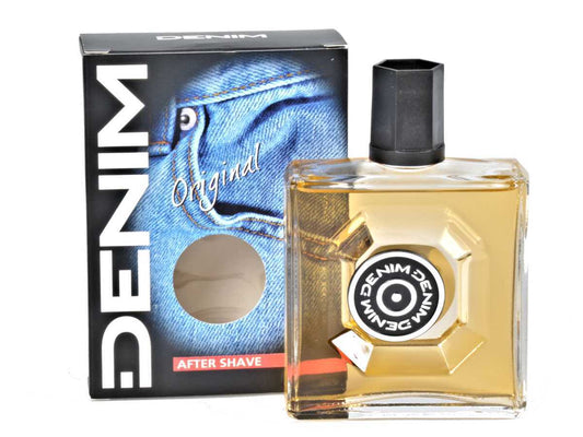 Denim Original After Shave Dopobarba Uomo 100ml – Fragranza Agrumata e Legnosa – Lozione Tonificante e Lenitiva
