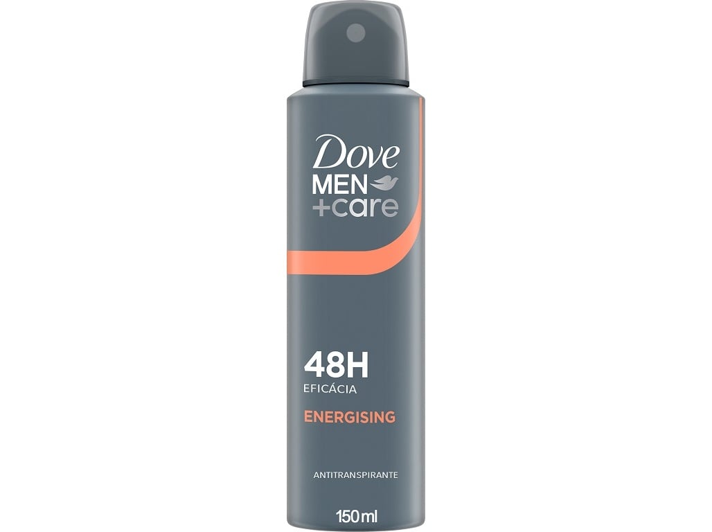 Dove Men+Care Deodorante Spray Energising 150ml – Protezione Antitraspirante 48H – Freschezza Rivitalizzante e Cura della Pelle