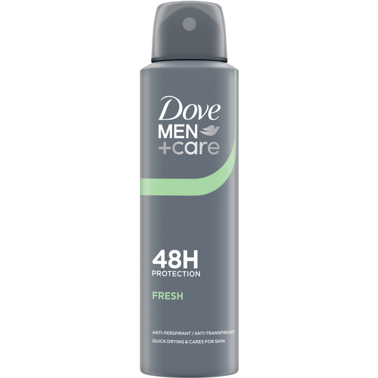 Dove Men+Care Deodorante Spray Fresh 150ml – Protezione Antitraspirante 48H – Tecnologia Quick Drying & Caring for Skin