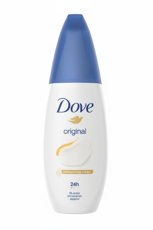 Dove Original Deodorante Vapo 75ml | Antitraspirante 24H Senza Gas | Con ¼ di Crema Idratante | Anti-Irritazioni Post-Depilazione
