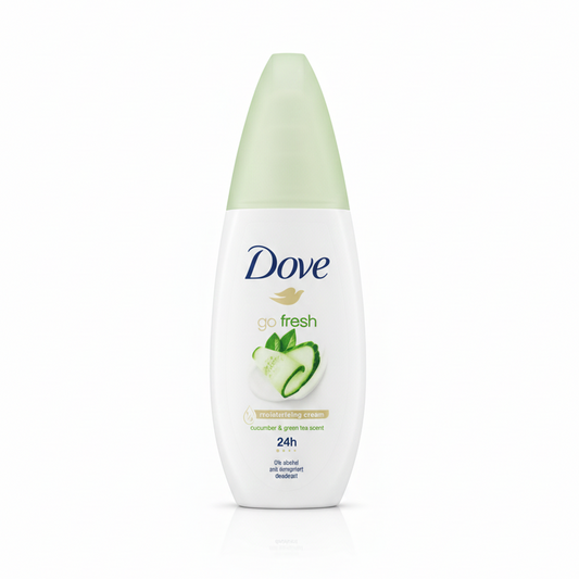 Dove Go Fresh Deodorante Vapo No Gas 75ml | Cetriolo e Tè Verde | Protezione 24H | Formula Idratante Senza Alcool