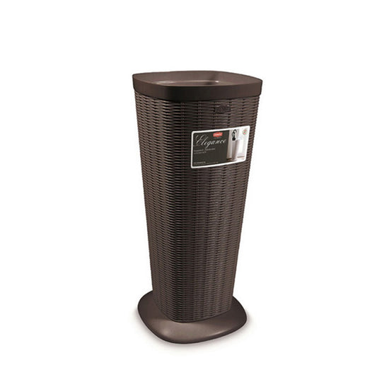 Stefanplast Portaombrelli Elegance - Design Effetto Midollino Intrecciato - Accessorio d'Arredo