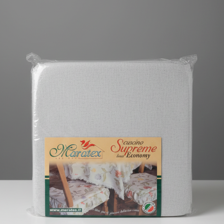 Maratex Supreme, Set 2 Cuscini Sedie, Cuscini Cotone 38x40, Cuscini Fascia Arricciata, Arredo Casa Economico, Maratex Avella Magazzini, Cuscini Soft-Touch, Color Coding Arredo