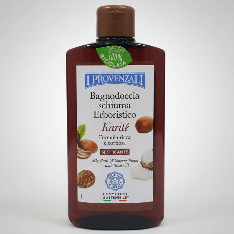 I Provenzali Bagnodoccia Erboristico & Biologico 400ml | Senza SLES e Parabeni | Dermatologicamente Testato | Flacone 100% Riciclato