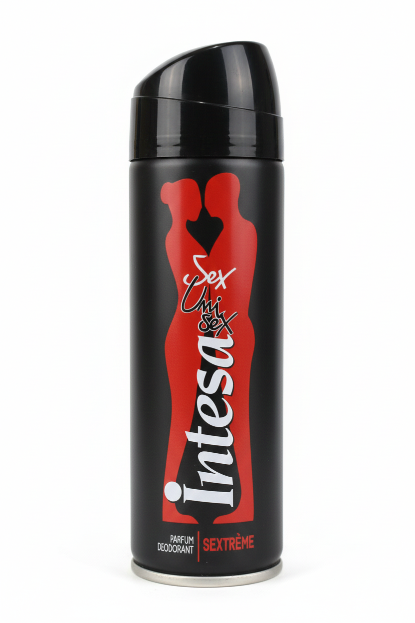 Intesa Sex Unisex Parfum Deodorant Sextrème 125ml | "Profumo di Proibito" | Fragranza Audace e Seducente | Deodorante Profumato Made in Italy by Mirato