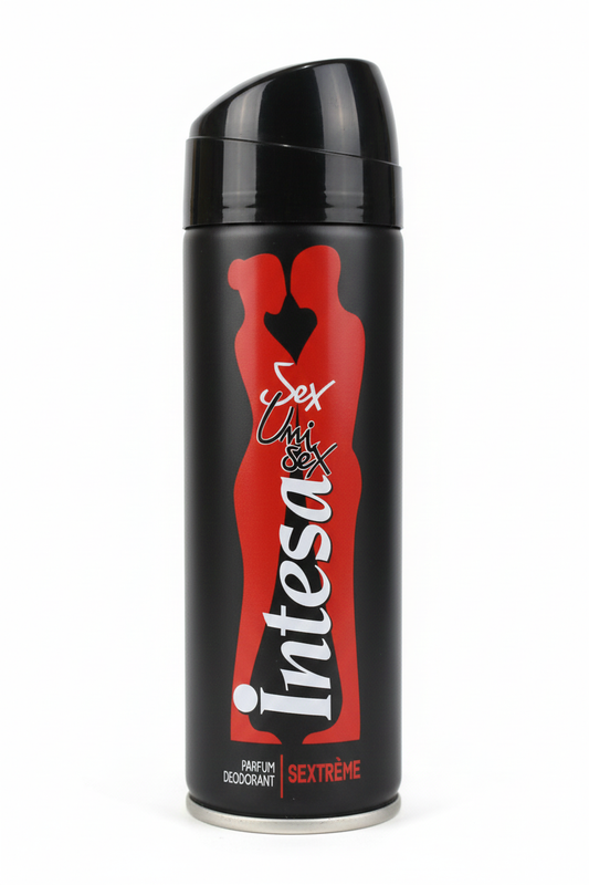 Intesa Sex Unisex Parfum Deodorant Sextrème 125ml | "Profumo di Proibito" | Fragranza Audace e Seducente | Deodorante Profumato Made in Italy by Mirato