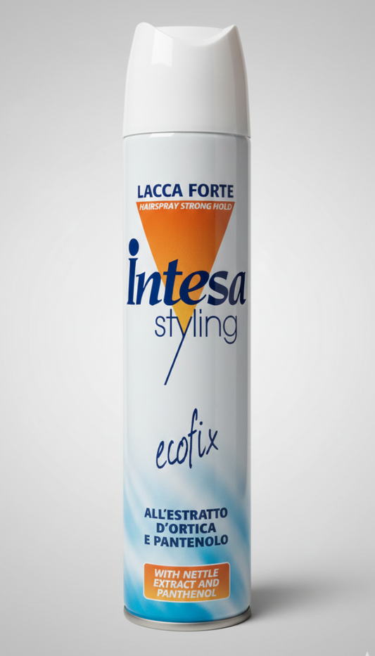 Intesa di Malizia Lacca Forte 300 ml | Fissaggio Duraturo con Ortica e Pantenolo | Azione Protettiva e Lucidante | Senza Residui