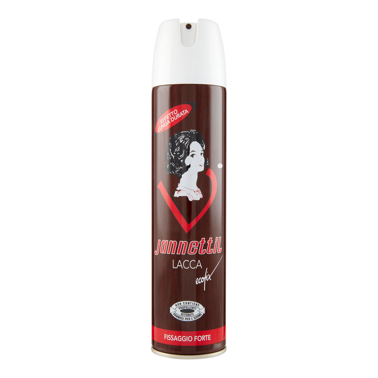 Jannettil Lacca Ecofix 400 ml | Fissaggio Forte ed Effetto Lunga Durata | Lacca Ecologica Senza Propellenti | Brillantezza Naturale