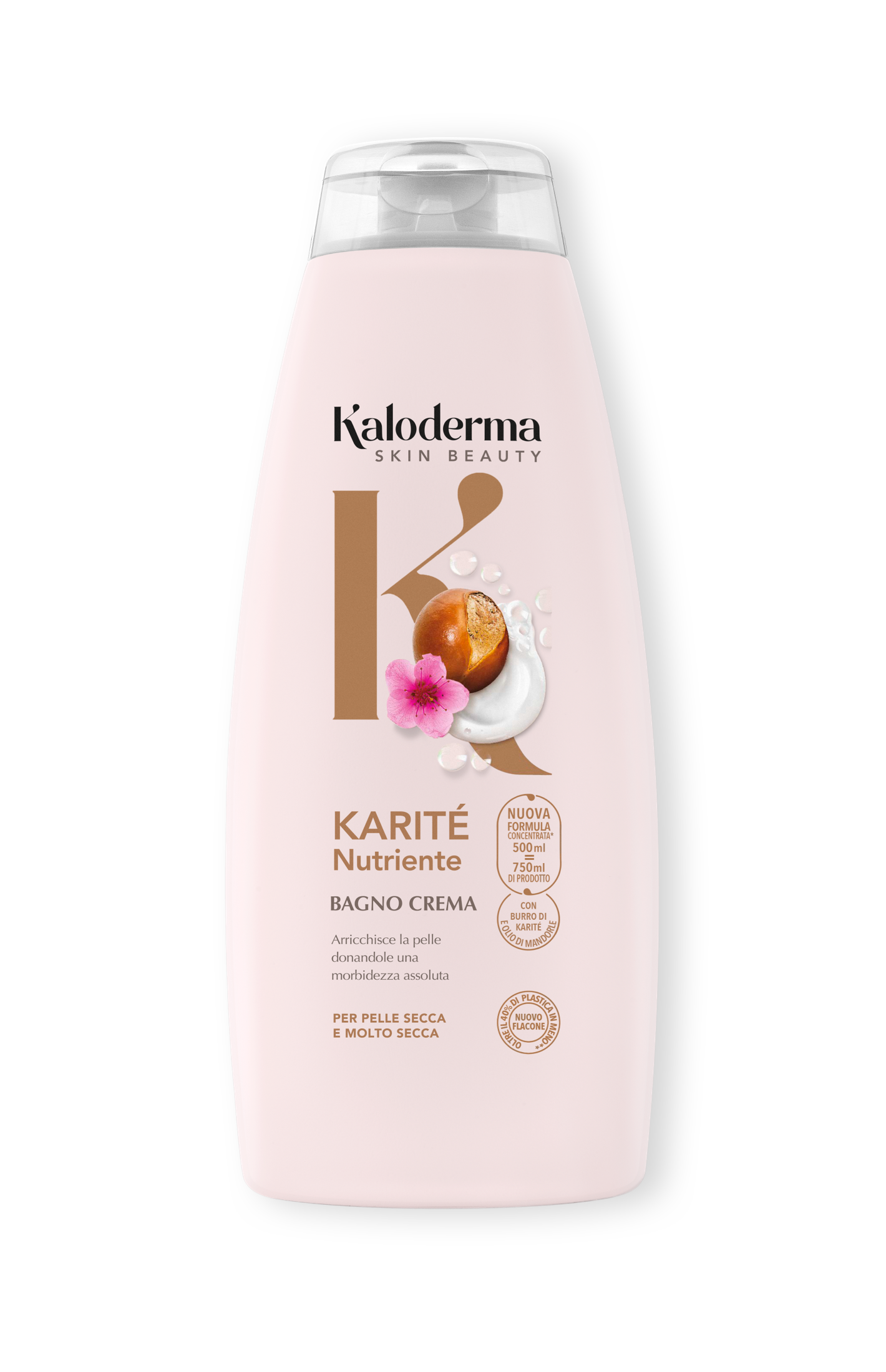 Kaloderma Bagno Crema Argan Illuminante 500ml | Detergente Corpo Nutriente con Olio di Argan | Per Pelle Radiosa e Morbida