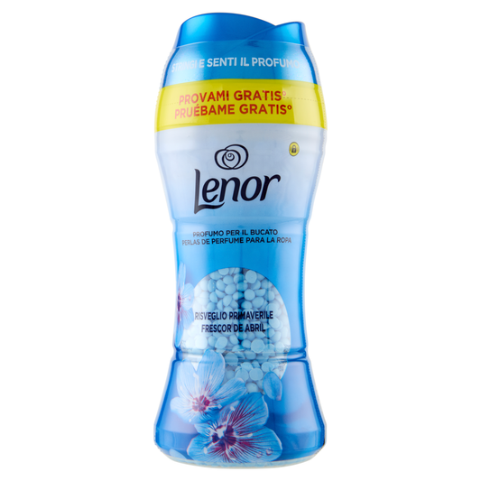 Lenor Unstoppables Risveglio Primaverile 195g | Perle Profumate per Bucato | Freschezza Extra Lunga Durata | Note Floreali e Naturali