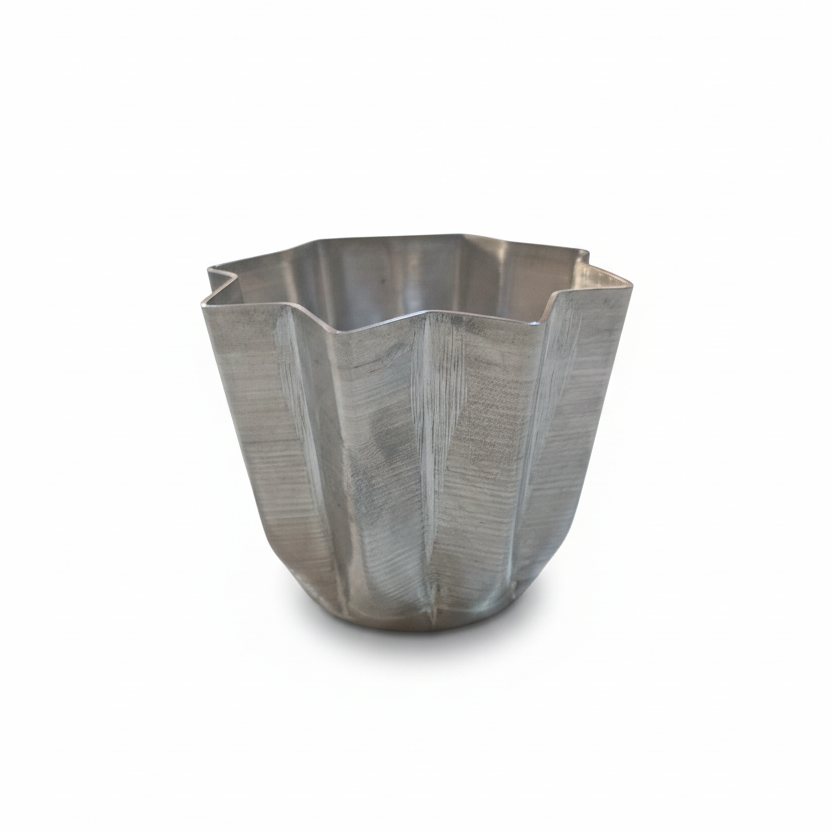 Liotti Forme per Dolce – Mini Pandoro 70g – 3 Pezzi in Metallo – Antiaderente & Riutilizzabile – 7,5x6,5h cm