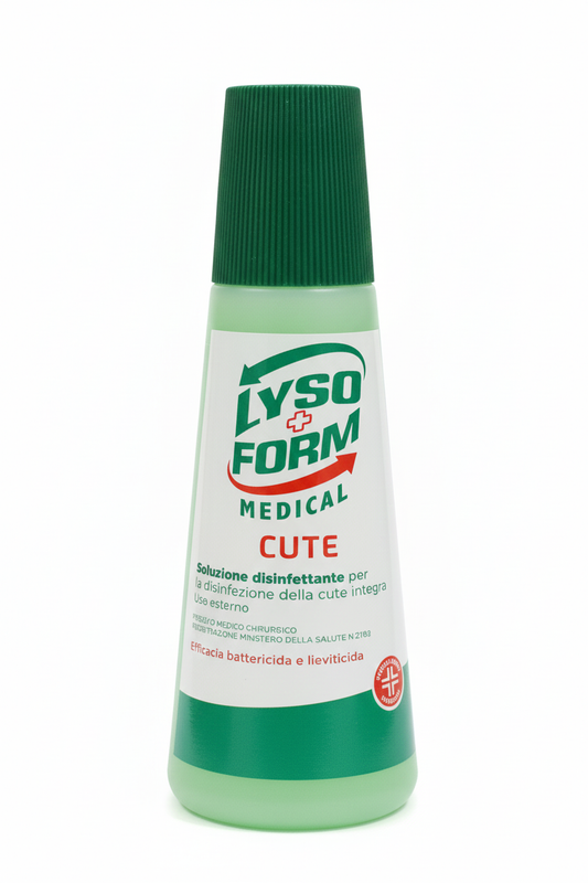 Lysoform Medical Cute Soluzione Disinfettante 250ml | Presidio Medico Chirurgico | Igiene Cute Integra: Antibatterico & Lieviticida | Clorexidina e Alcool