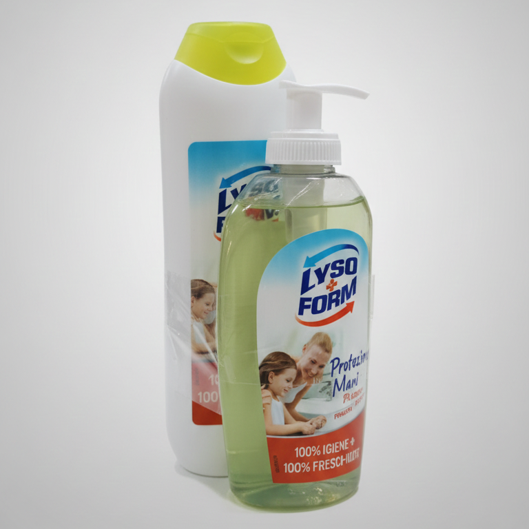 Lysoform Protezione Mani – Sapone Liquido Disinfettante Set 250+250 ml