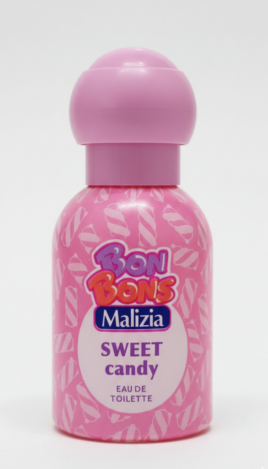 Malizia Bon Bons EDT Sweet Candy 50 ml | Profumo Dolce alle Note di Caramella Rosa | Fragranza Cult per Teenager | Made in Italy