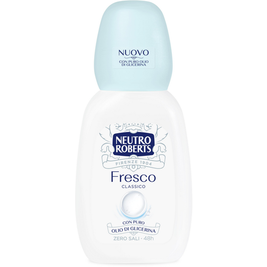 Neutro Roberts Eco Deodorante Spray Fresco Classico 75ml – 48H Protezione – Zero Sali Alluminio & Zero Gas – Formula Biodegradabile