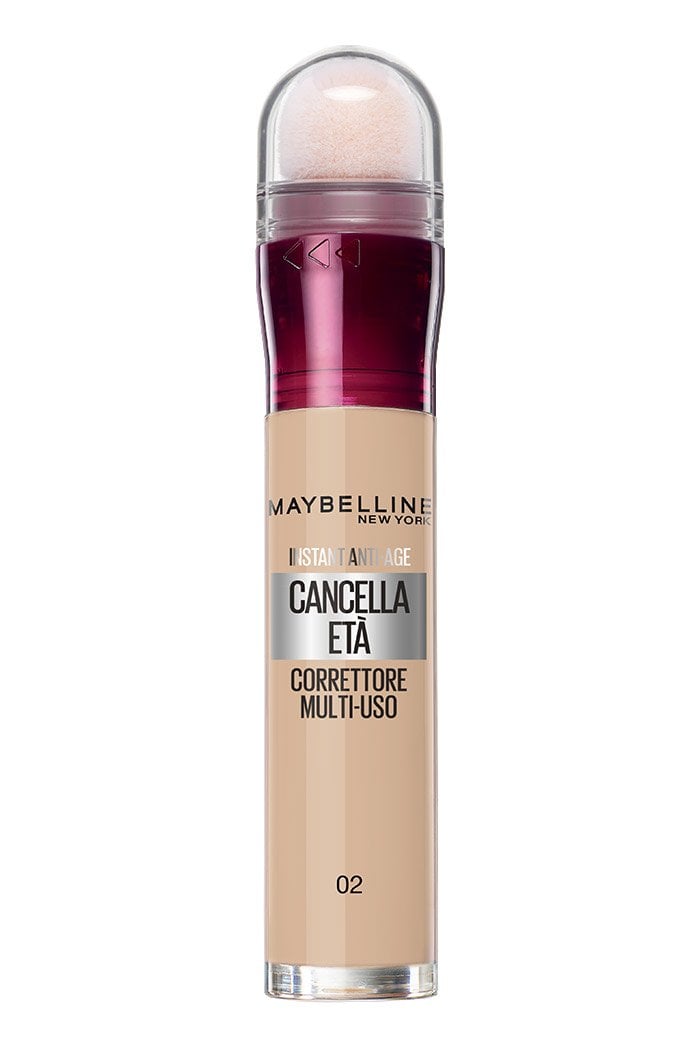 Maybelline New York Cancella Età Correttore Anti-Occhiaie Illuminante 6.8ml – Correttore Multiuso con Bacche di Goji e Haloxyl per uno Sguardo Fresco e Luminoso