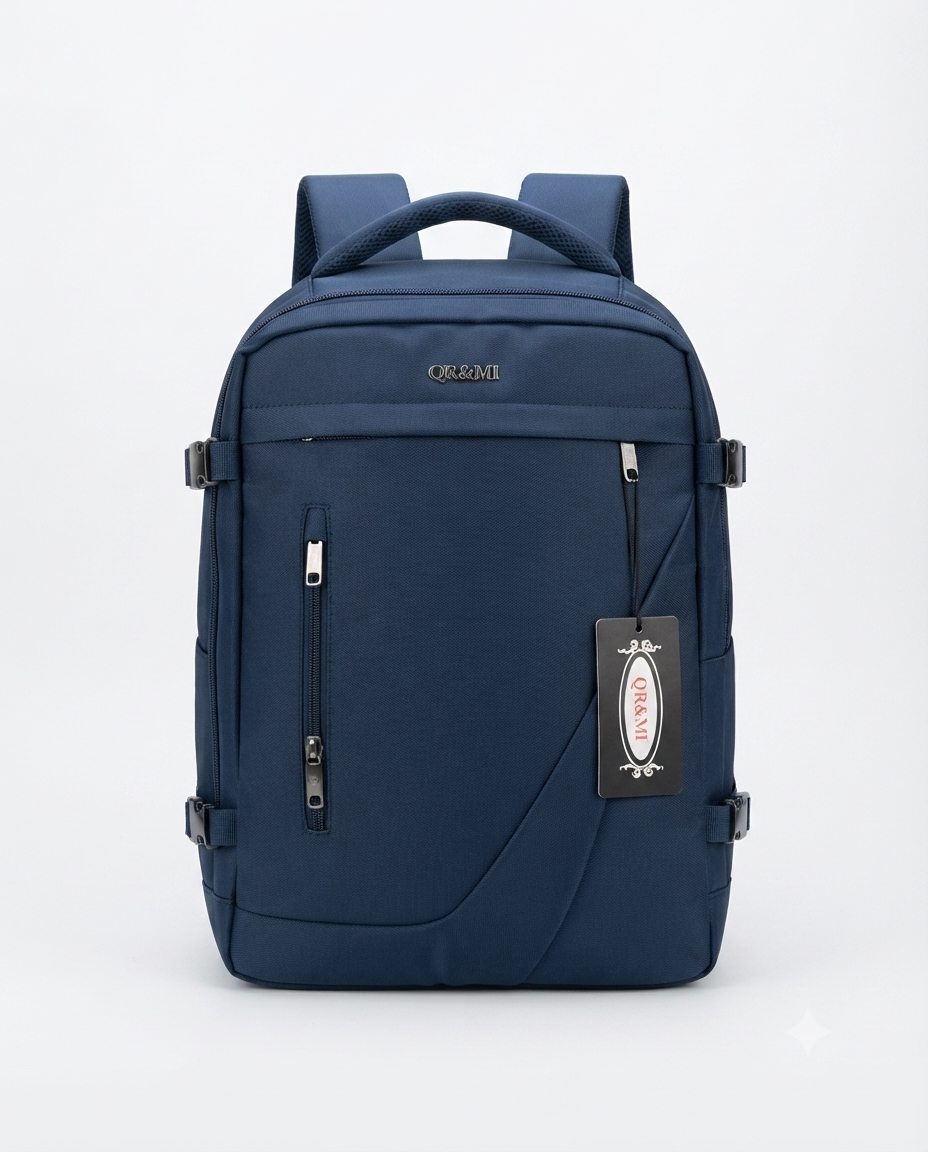 OR&MI Zaino da Viaggio Sottovuoto 40x30x20 – Bagaglio a Mano Porta PC Waterproof